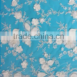 High Quality Long Duration Time Tulle Lace Fabric African thumbnail-1