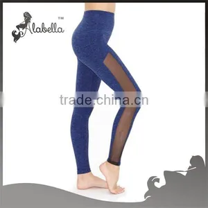 Wholesale Sport Wear Woman Fitness Clothing Sexy Mesh Capri Women Clothes thumbnail-1