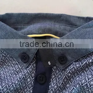 Boy's Latest Design Fashion Comfortable Polo T-shirt Clearance Stock thumbnail-2