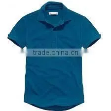 High Quality Wholesale Custom 65%poly-35% Cotton Pique High Quality Wholesale Custom 100% Cotton Pique Mens Polo Shirt thumbnail-1