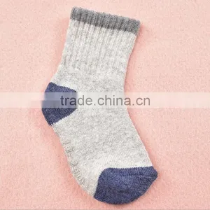 Zm53067a Low Moq Black Anti Slip Children Warm School Socks thumbnail-6