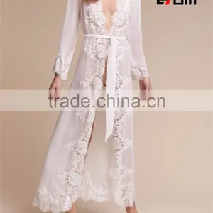 Personalised Bridal Robes, Wedding Dressing Gowns, Bridesmaid Gifts, Kimono,Bridal Party Dressing Gown, Satin Robe, 2017018 thumbnail-1