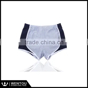 Wholesale New Fashion Monogrammed Seersucker Running Shorts thumbnail-1