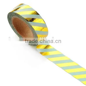 1.5cm *10 M Striped Foil Planner Washi Tape thumbnail-5