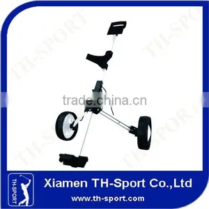 Lightest Golf Aluminium Golf Push Trolley for New Season thumbnail-1