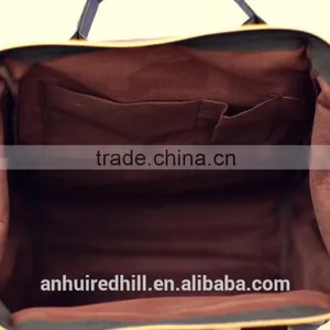 R1877H Wholesale High Quality Canvas Backpack/Custom Rucksack/school Bag thumbnail-3