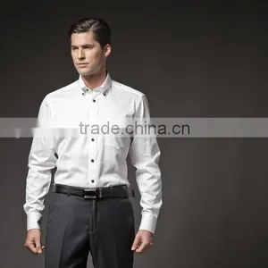 Latest Style Man Dress Shirts With Long Sleeve thumbnail-6