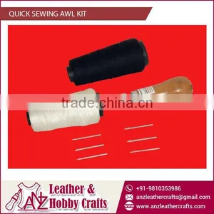 Needle Arts & Craft Speedy Stitcher Sewing Awl Tool Kit for Leather Sail & Canvas Heavy Repair Sewing Tools & Accessory thumbnail-2