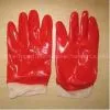 Red PVC Coated Working Gloves PG1512-1 thumbnail-1