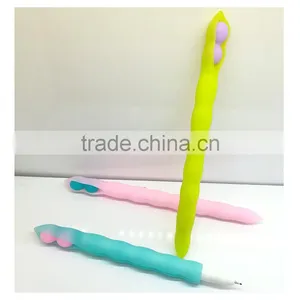 Creative Cute Novel Bean Plant Shape Gel Pen Gift for School Kids thumbnail-2