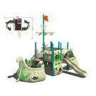 Kids Metal Steel Plastic Playgrounds Slide Train Recreation Equipments thumbnail-1