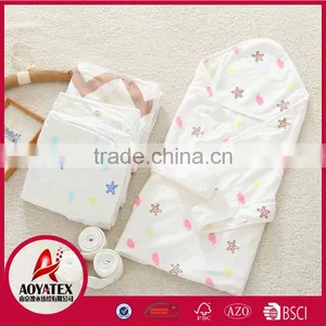 Promotion Soft Organic Muslin Softextile Baby Swaddle Blanket thumbnail-1