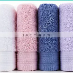 100% Cotton Plush Dobby Border Hand Towel thumbnail-1