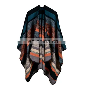 Ms. Bar Europe Cashmere Shawl Scarf Long Cloak thumbnail-4