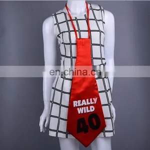 Festival Party Red Tie Party Large Funny Tie thumbnail-2