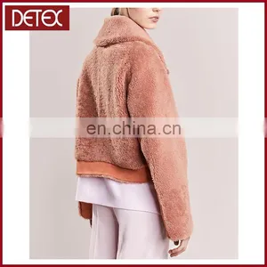 Reversible Woman Genuine Real Leather Jacket thumbnail-2