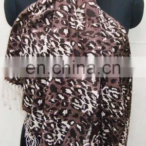 Animal Print Shawls /print Pashmina Shawls thumbnail-2