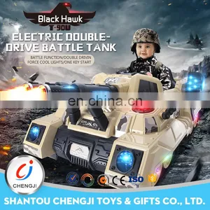 China Wholesale Shooting Vehical Plastic Popular Kids Ride on Tank thumbnail-1