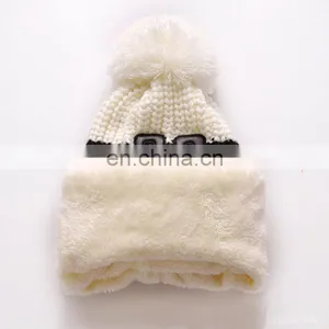 Chunky Double Layer Pom Pom Warm Beanie With Custom Embroidery thumbnail-4