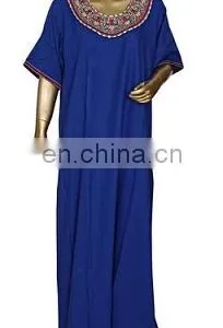 Embroidery Cotton Kaftan thumbnail-1