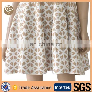 Sleeveless Jacquard Cashmere Dress thumbnail-6