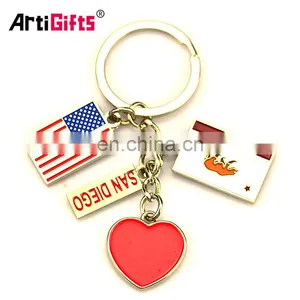 Artigifts Cheap Custom Eiffel Tower Keychains Wholesale thumbnail-5