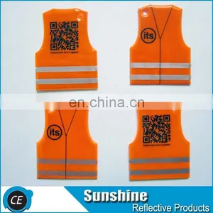 Reflector Clothing Shape Reflective Keychain Reflective Cross Pendant Hanger thumbnail-3