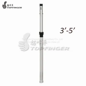 2 Section 4'-7' Adjustable Upright Pipe And Drape For Sale thumbnail-1