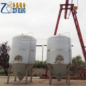 4000L Beer Processing Equipment Beer Brewing Fermenter Tank for Sale thumbnail-1