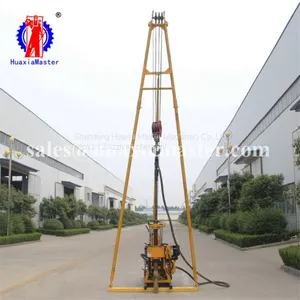 Strong Rigidity and Large Torque Transmission HZ-130Y Core Borer Price Favorable Rope Boring Machine thumbnail-2