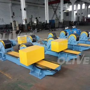 40T Capacity Adjustable Turning Rolls China Heavy Duty Positioner thumbnail-1