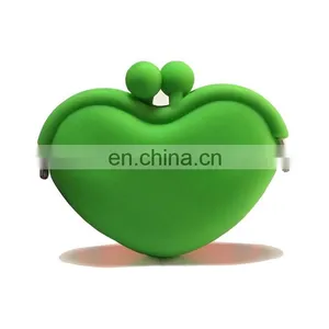 Custom Colorful Mixed Straps Mini Coin Purse Kawaii Cartoon Promotion Silicone Wallets thumbnail-3
