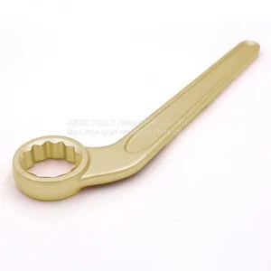 WEDO Non Sparking Aluminum Bronze Single Bent Box Wrench thumbnail-3