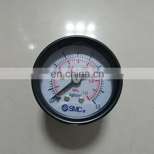 Series Pneumatic Mini Vacuum Pressure Gauge Y-40Z SMC 0-1mpa thumbnail-1