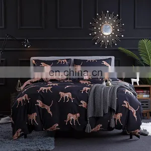 Custom Printed Luxury Queen Duvet Cover Comforter Bed Sheet Bedding Set thumbnail-1