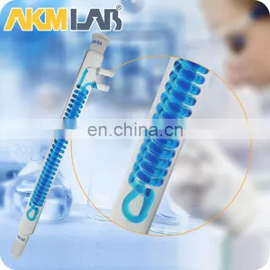 AKMLAB Borosilicate Glass Dimroth Condenser Reflux Condenser thumbnail-2