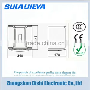 Washroom Plastic Low Price High Speed Air Jet Hand Dryer thumbnail-5