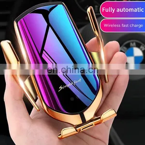 Magnetic Wireless Car Charger For HUAWEI P20 For IPhone X 8 For Samsung S9 Plus Mobile Phone Holder Fast Mount Wireless Charger thumbnail-4