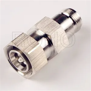 RF 4.3/10 Plug Male to N Jack Female Coaxial Connector Adapter thumbnail-1