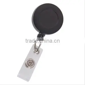 Retractable Card Holder 3Pcs ID Badge Conference Guess Card Key Reel Roller Clip thumbnail-2