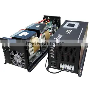 2KW Combined Charger Pure Sine Wave CPU LCD 12/24/48V Off Grid Solar Inverter thumbnail-4