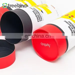 Good Quality Tooth Brush Round Paper Boxes Cylinder Packaging Tube thumbnail-3