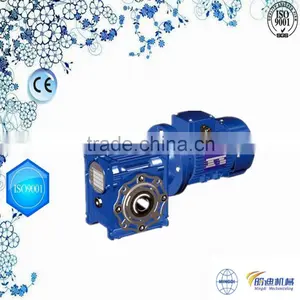 Changzhou Machinery Aluminium Gearbox RV Worm Gearbox RV90 thumbnail-2