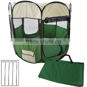 Two-Door Pop Up Pet Exercise Playpen Kennel thumbnail-1