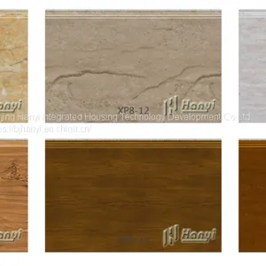 Polyurethane Sandwich Wood Grain Panel Wall Cladding Steel Structure thumbnail-3