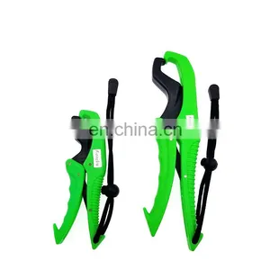 Fish Grabber Plier Controller Practical Fishing Gripper Gear Tool ABS Grip Tackle Holder Fish Clamp With Adjustable Rope thumbnail-1