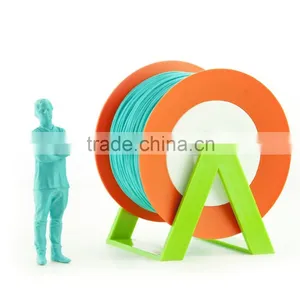 Pla 3d Printer Material Teal Filament With the New Spool Convertible Into a Coat Hanger. Spool Holder Included. thumbnail-1
