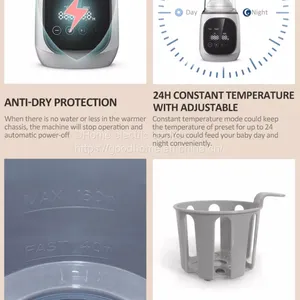 Customized Multi-function Single Bottle Milk Warmers Automatic Milk Bottle Warmers Intelligent Constant Temperature Anti-burn （Wechat:13510231336） thumbnail-3