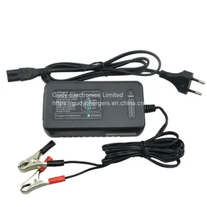 AC/DC Power Adapter 11V 3.3A 3 Cell LiFePO4 Battery Charger With Fuel Gauge thumbnail-4