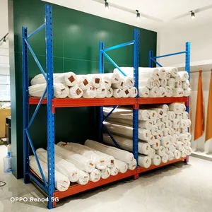 Box Beam Upright Frame Storage Racking Pallet Rack Metal Shelving for Industrial Warehouse thumbnail-3
